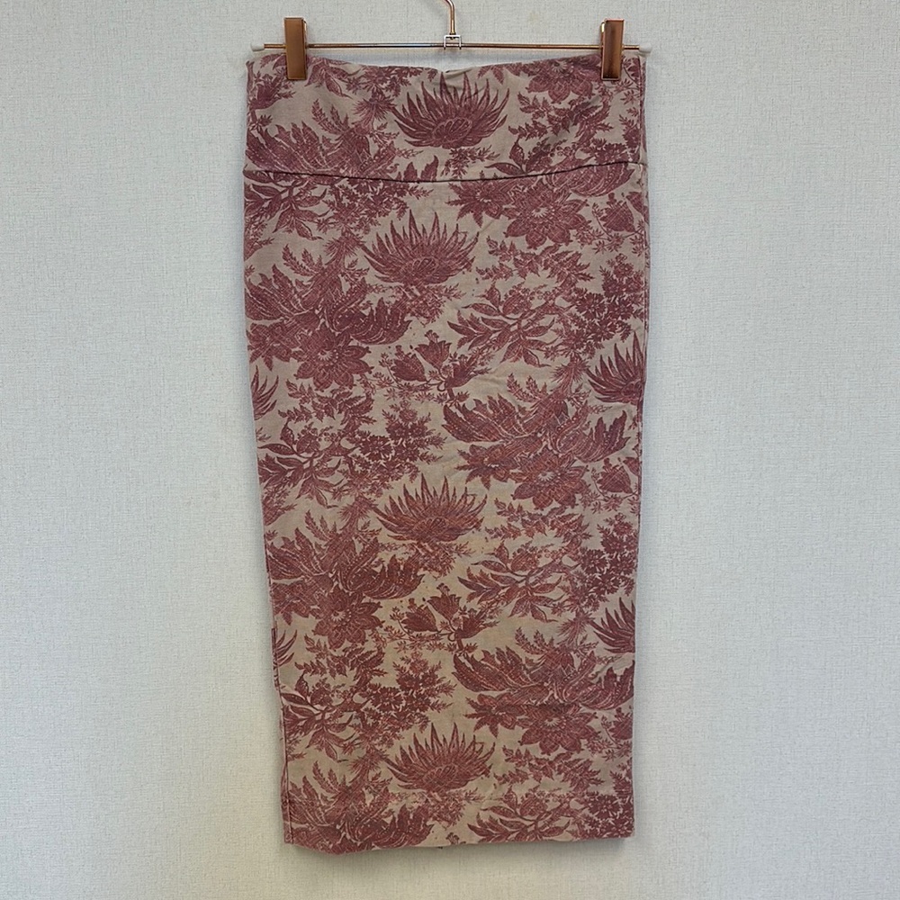 Chaser • Floral Succulent Stretch Pencil Skirt • Sz S • NWT! - Picture 1 of 8